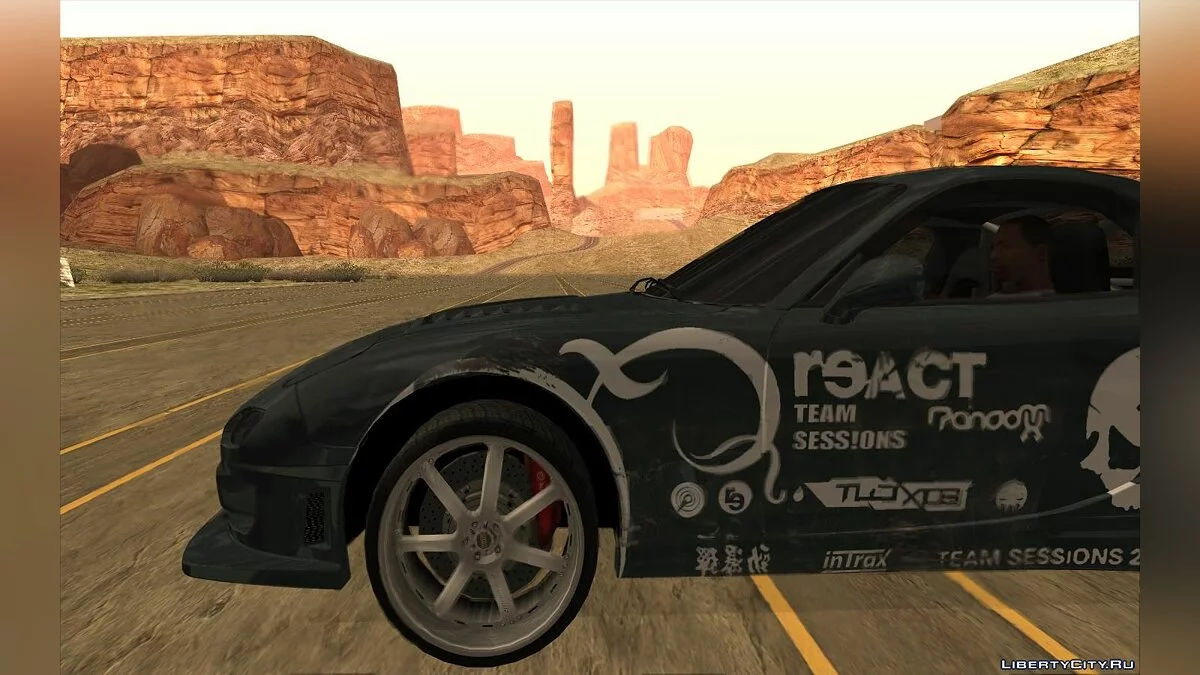 Mazda RX-7 FD3S - R3ACT Team Sessions / GTA San Andreas