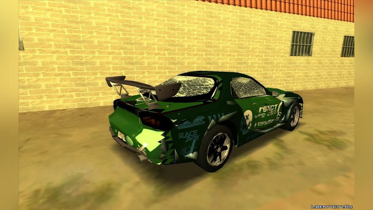 马自达RX-7(低多边形) / GTA San Andreas