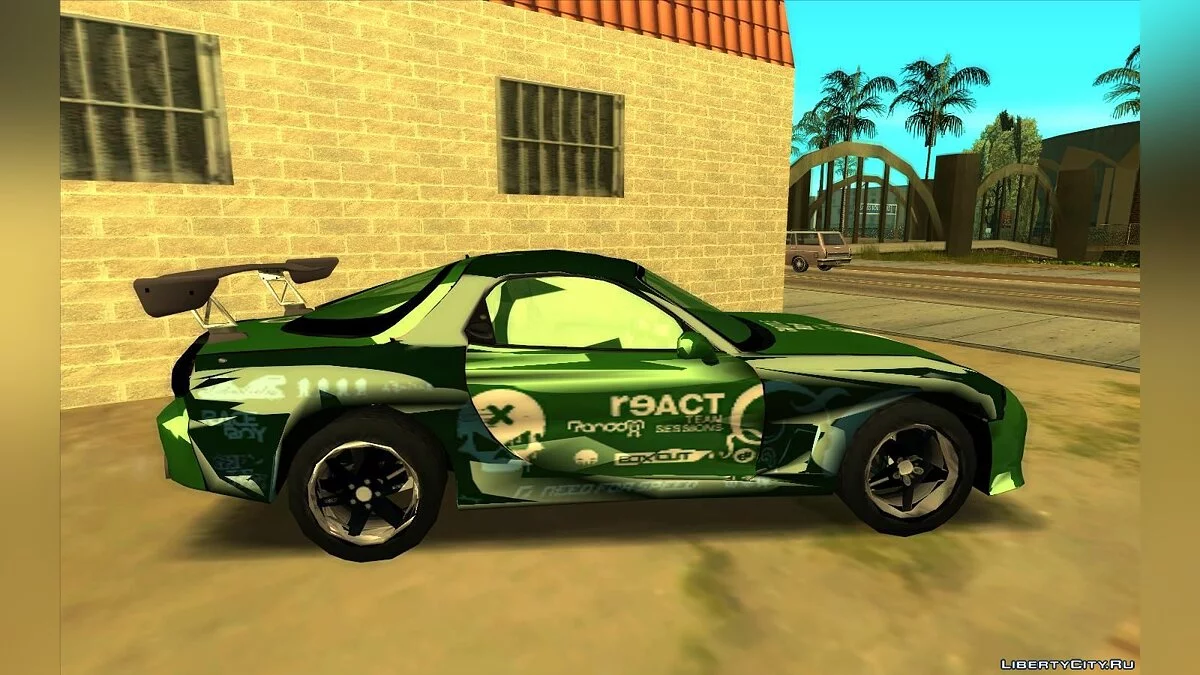 马自达RX-7(低多边形) / GTA San Andreas