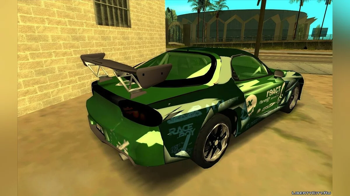 马自达RX-7(低多边形) / GTA San Andreas