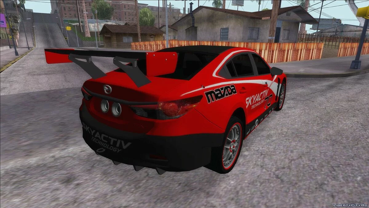 Гонка Mazda 6 SKYACTIV-D / GTA San Andreas