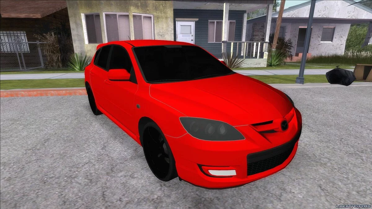 Mazda 3 Rot / GTA San Andreas