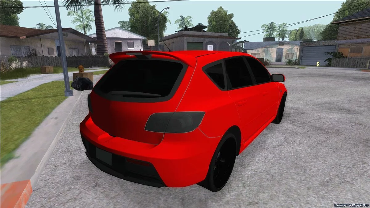 Mazda 3 Rot / GTA San Andreas