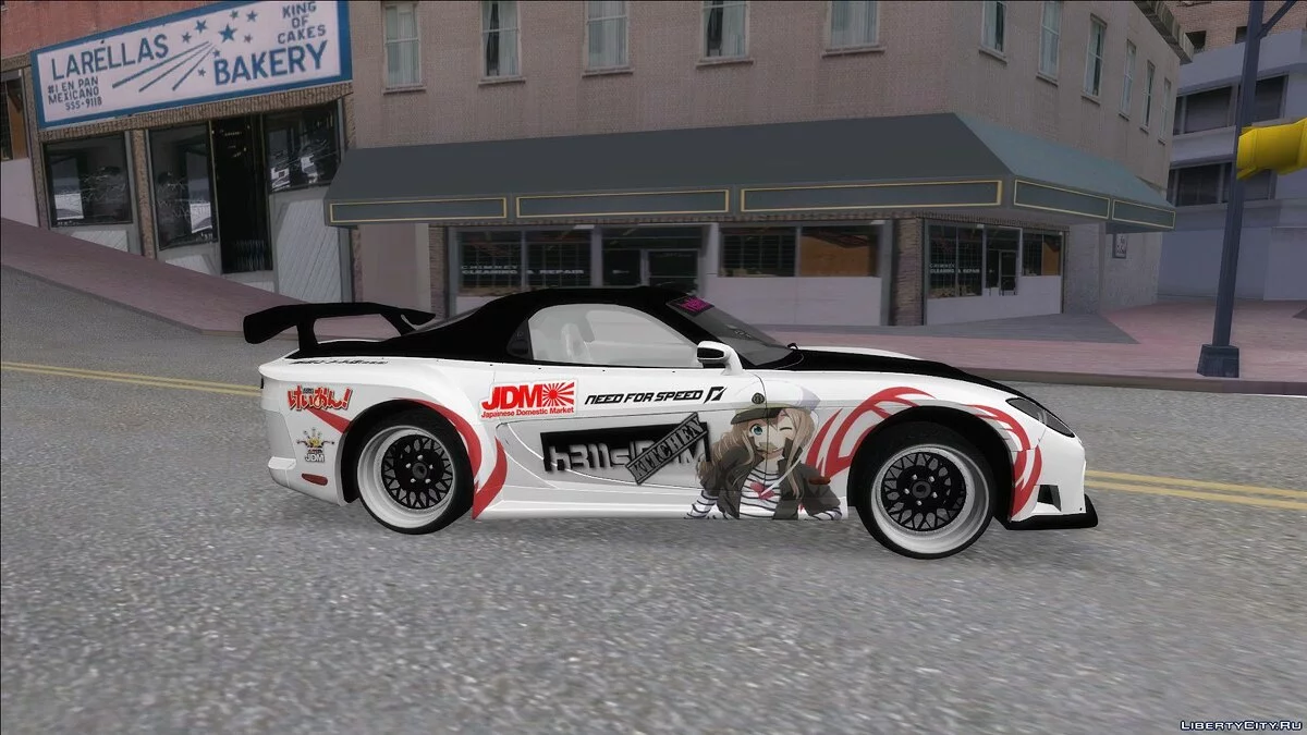 Mazda RX-7 Veilside Mugi Itasha / GTA San Andreas
