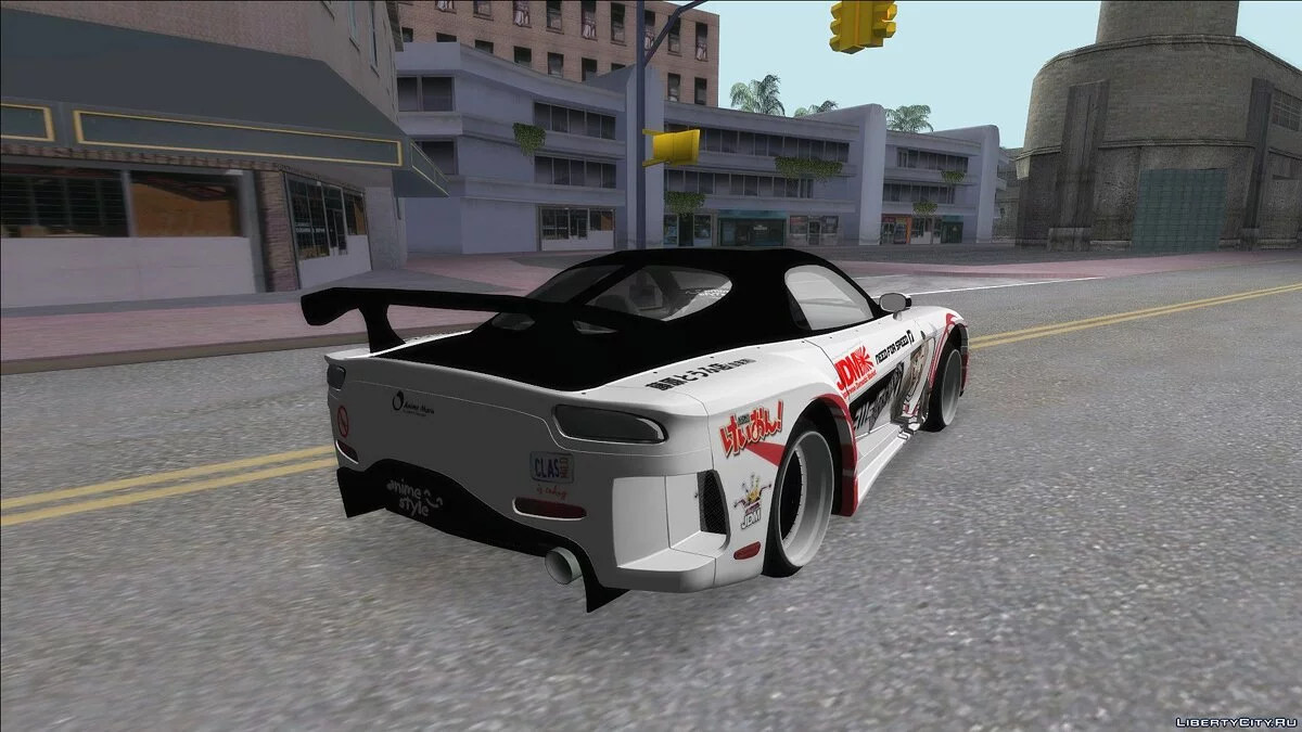Mazda RX-7 Veilside Mugi Itasha / GTA San Andreas