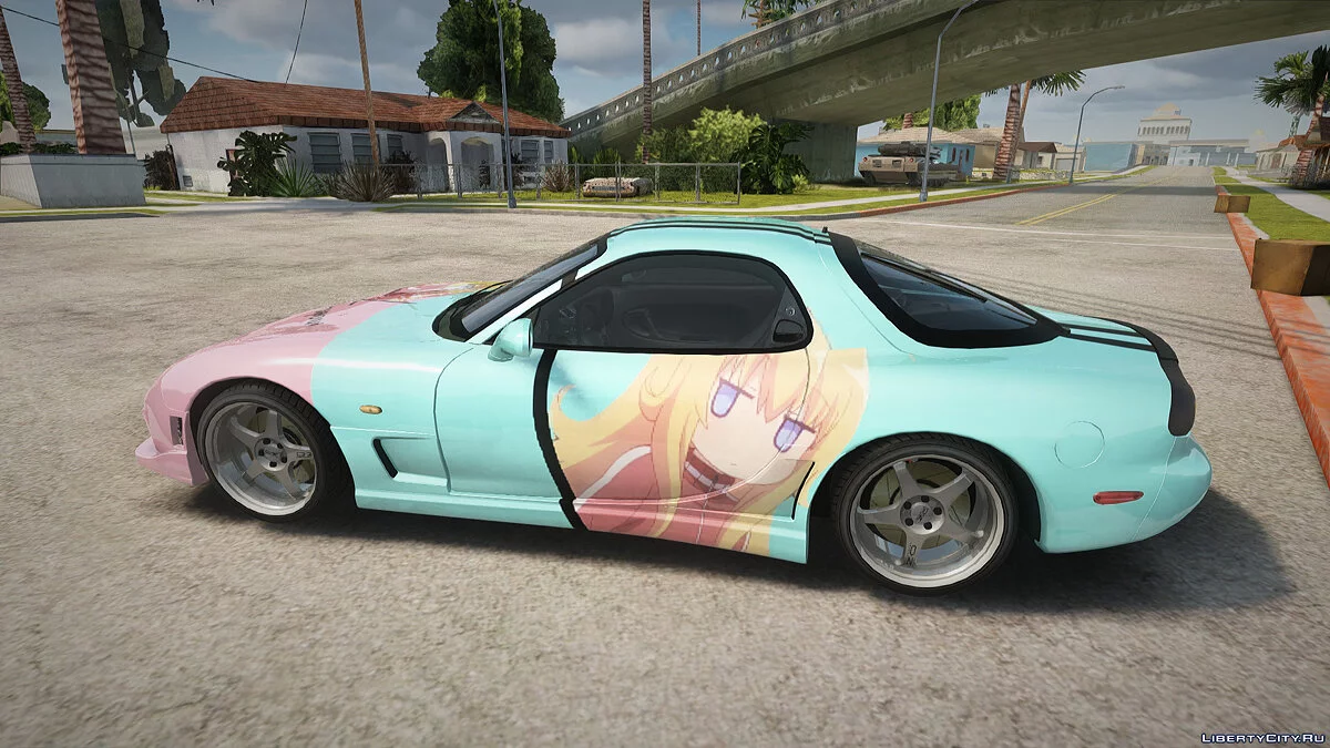 Mazda RX-7 Габріель Білий Тенма / GTA San Andreas