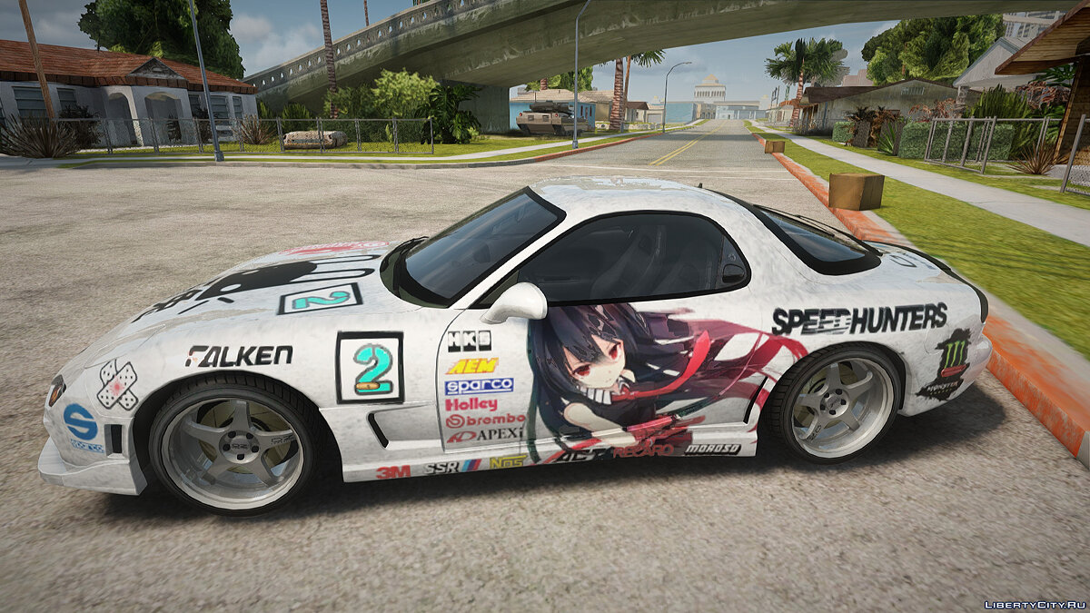 Mazda RX 7 livery