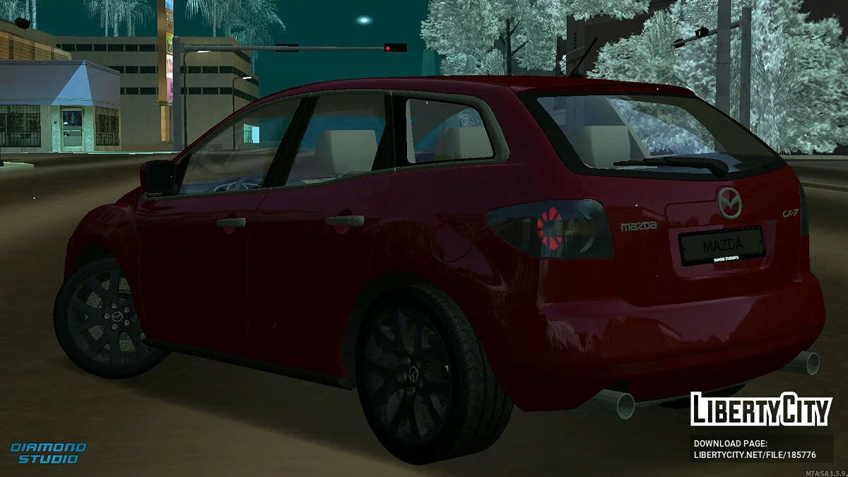 Mazda CX-7 + CCD / جي تي إيه سان أندرياس