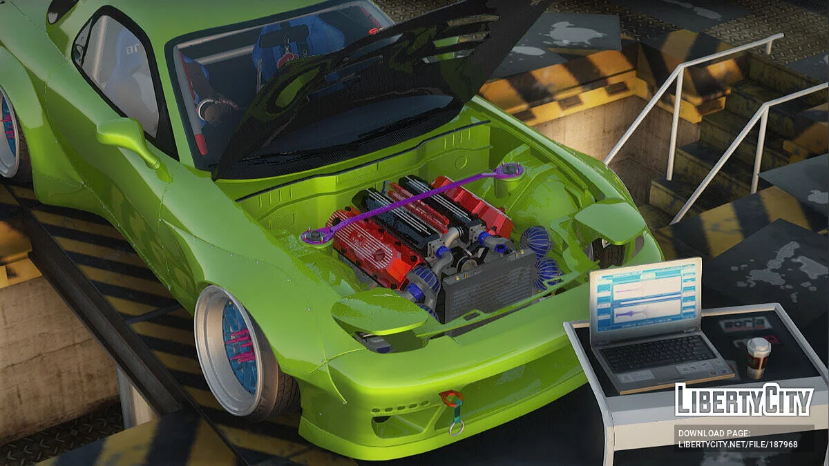 2002 Mazda RX-7 Spirit R Rocket Bunny / جي تي إيه سان أندرياس