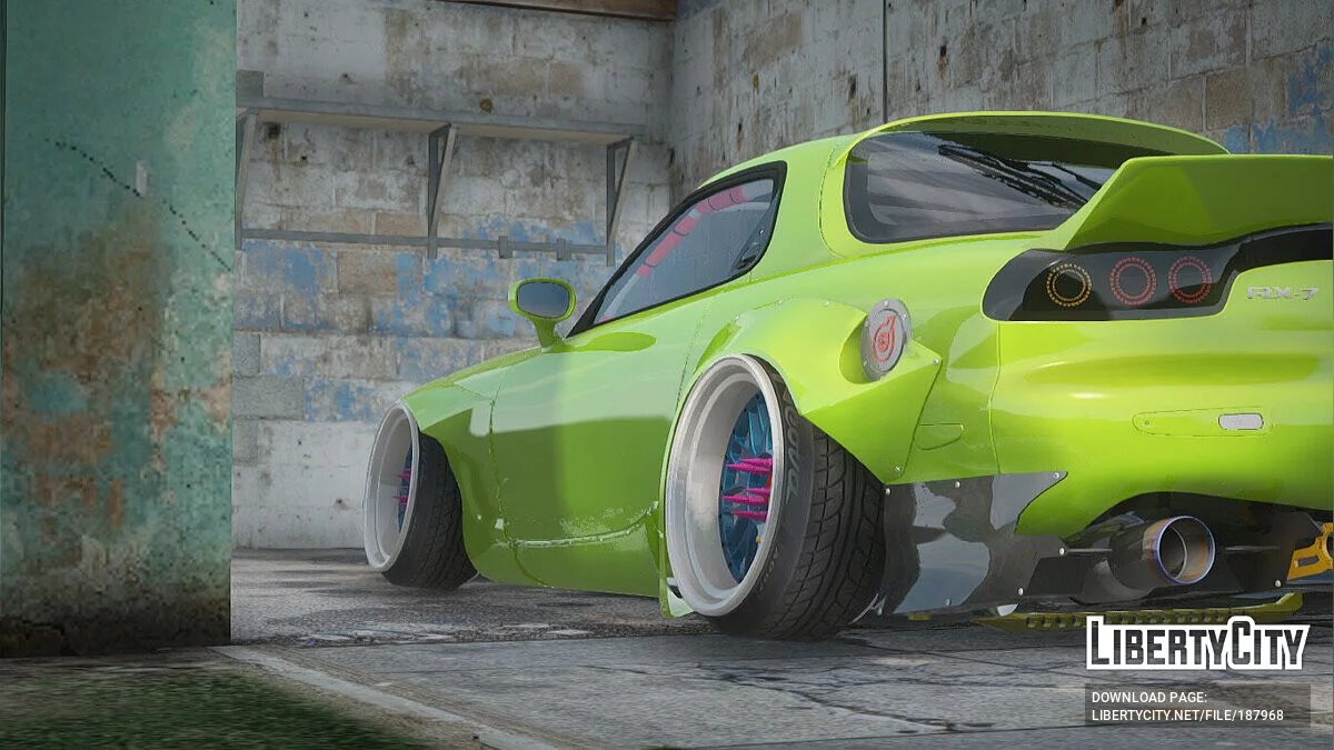 2002 Mazda RX-7 Spirit R Rocket Bunny / جي تي إيه سان أندرياس