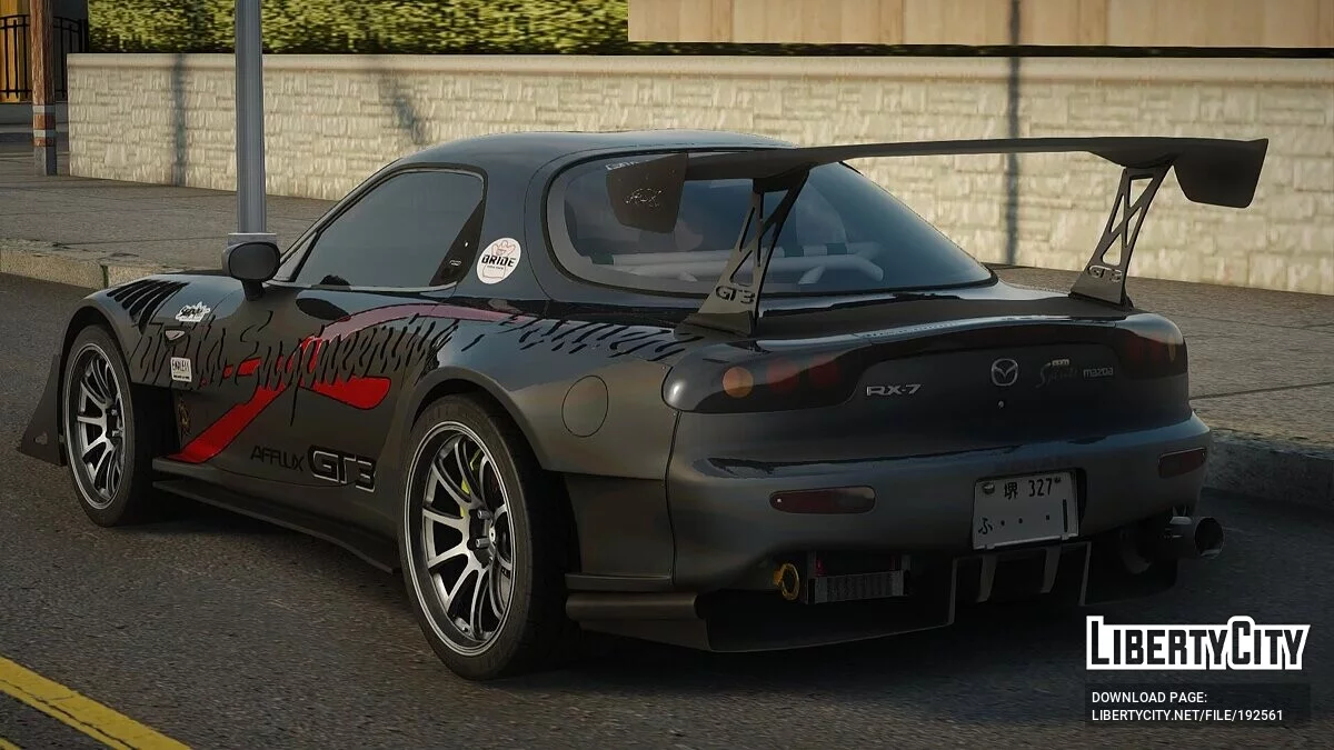 Mazda RX-7 FD3S FEED Afflux GT3 Aero Kit / GTA San Andreas