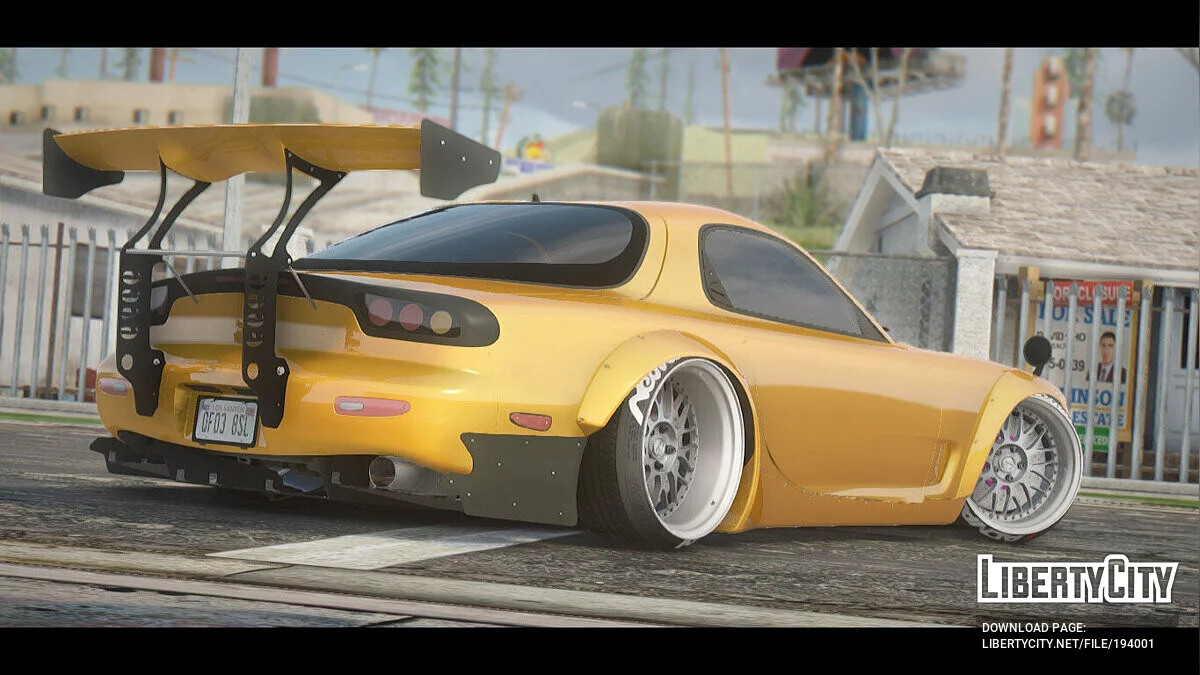 2003 Mazda RX-7 FD3S Pandem Boss / GTA San Andreas