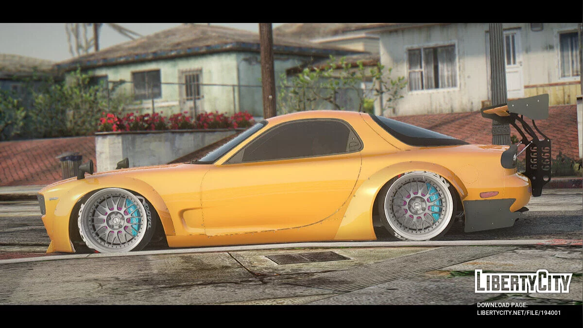 2003 Mazda RX-7 FD3S Pandem Boss / GTA San Andreas