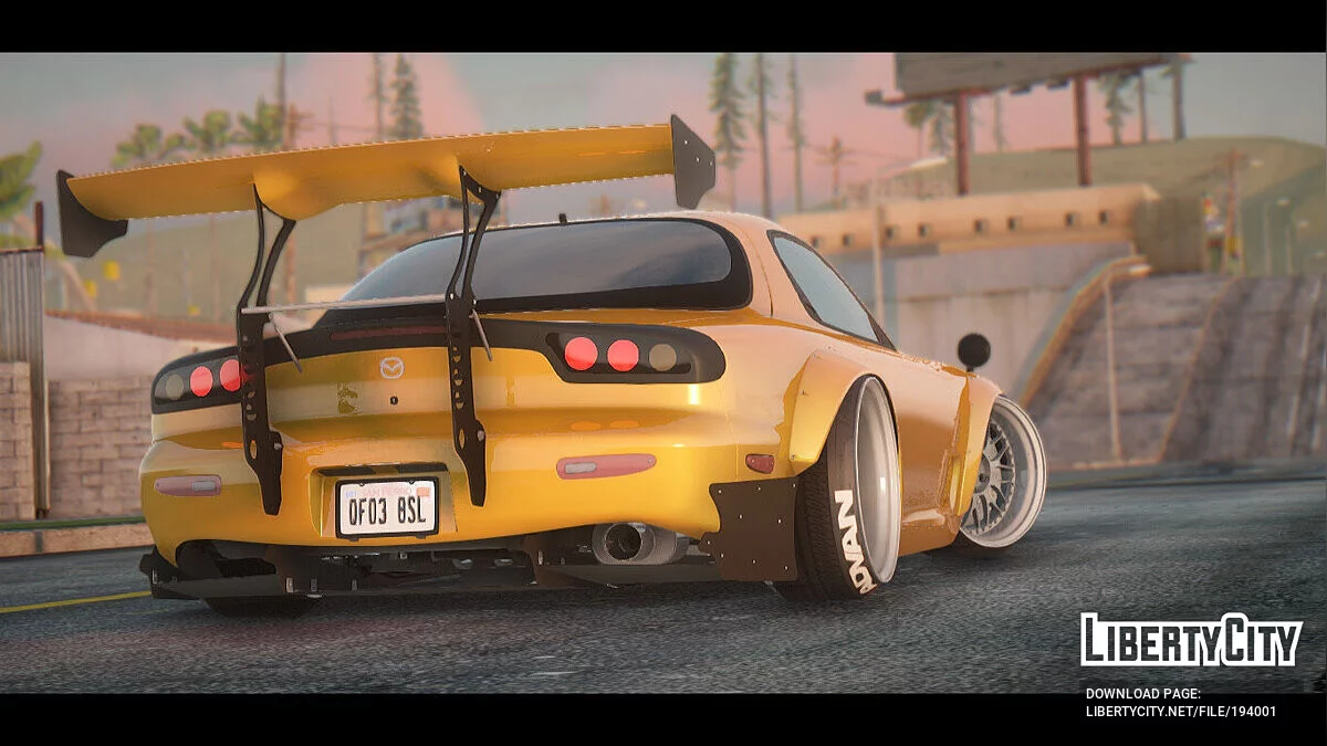 2003 Mazda RX-7 FD3S Pandem Boss / GTA San Andreas