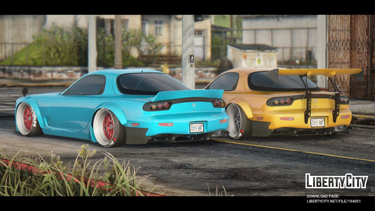 2003 Mazda RX-7 FD3S Pandem Boss / GTA San Andreas