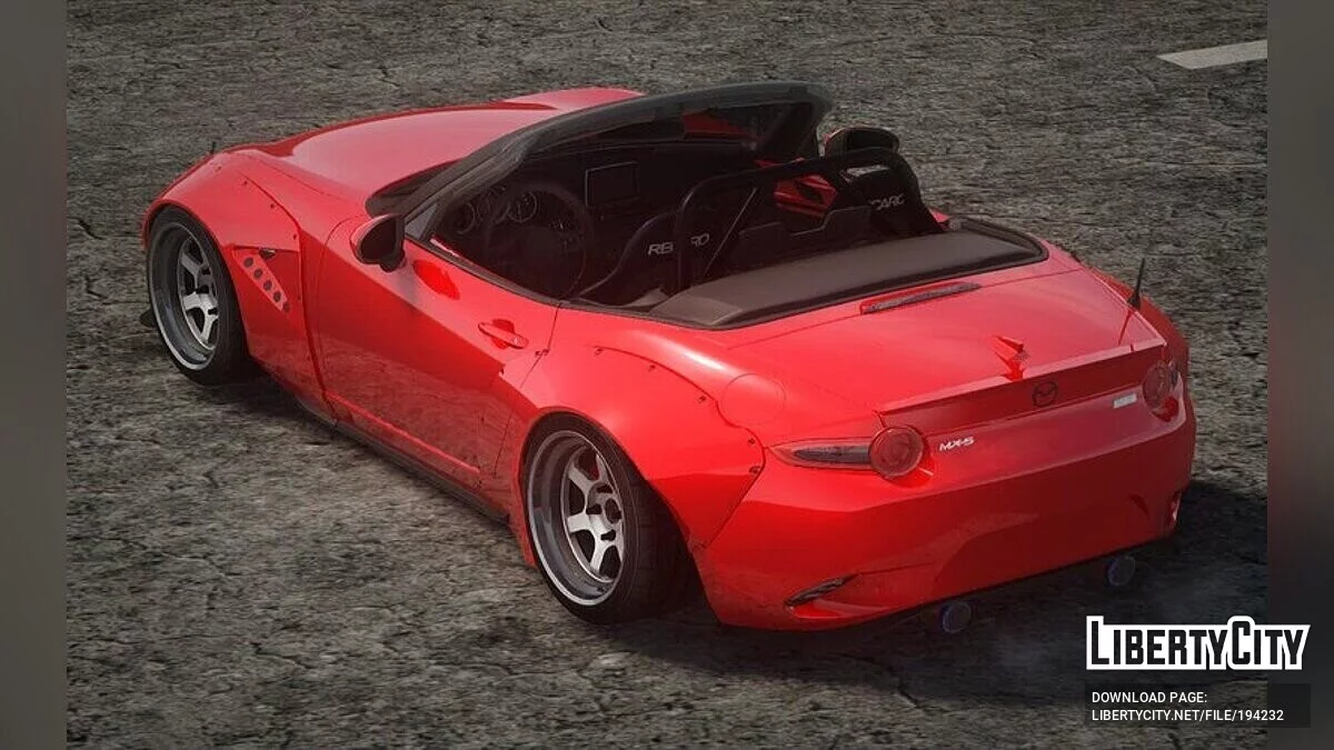 Pandem Mazda Miata MX5 / GTA San Andreas