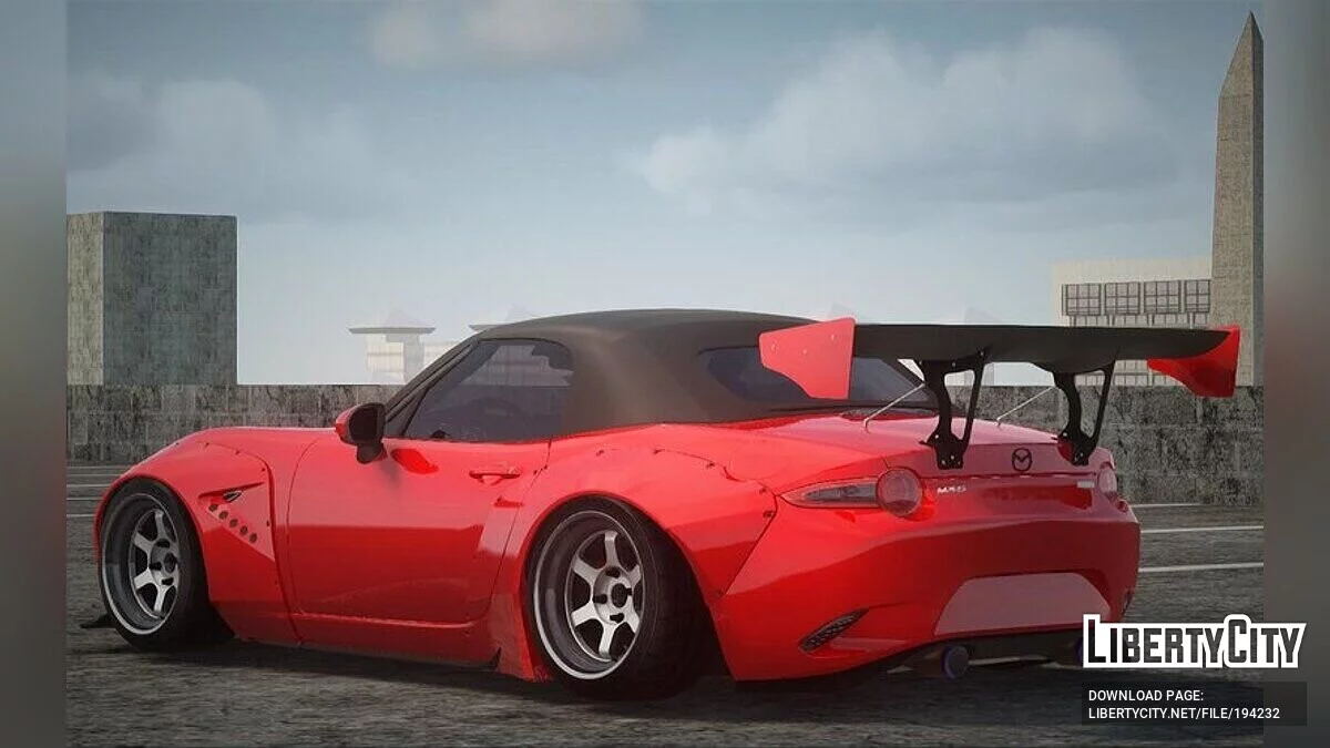 Pandem Mazda Miata MX5 / GTA San Andreas
