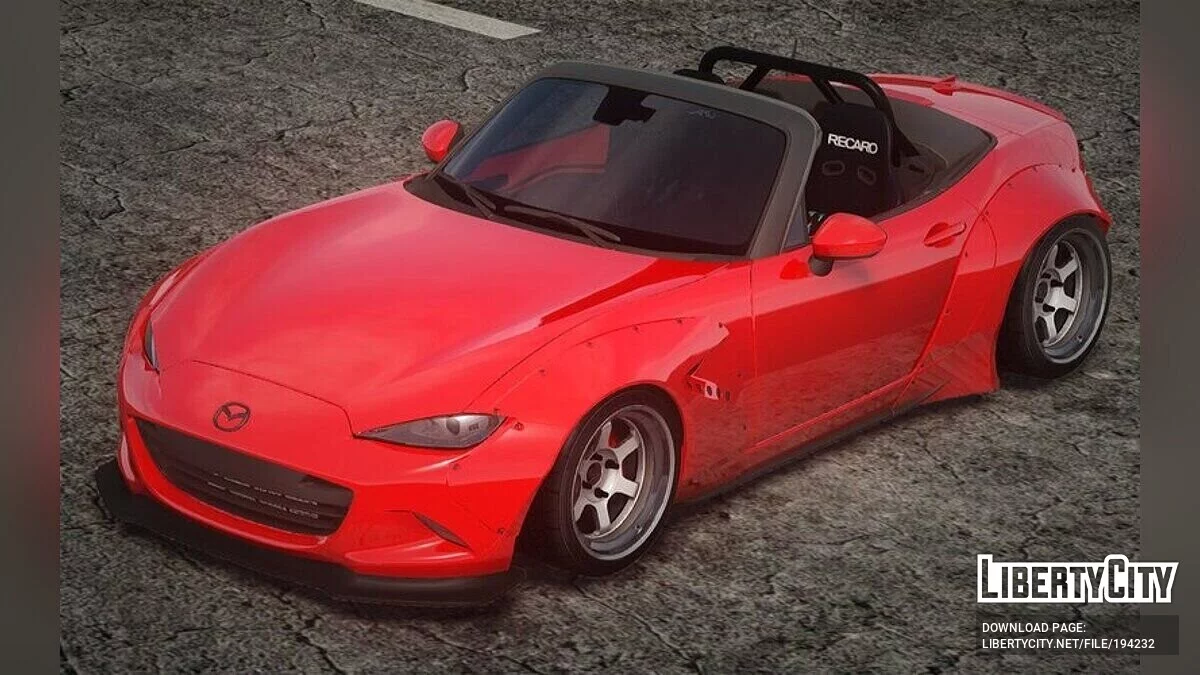 Pandem Mazda Miata MX5 / GTA San Andreas