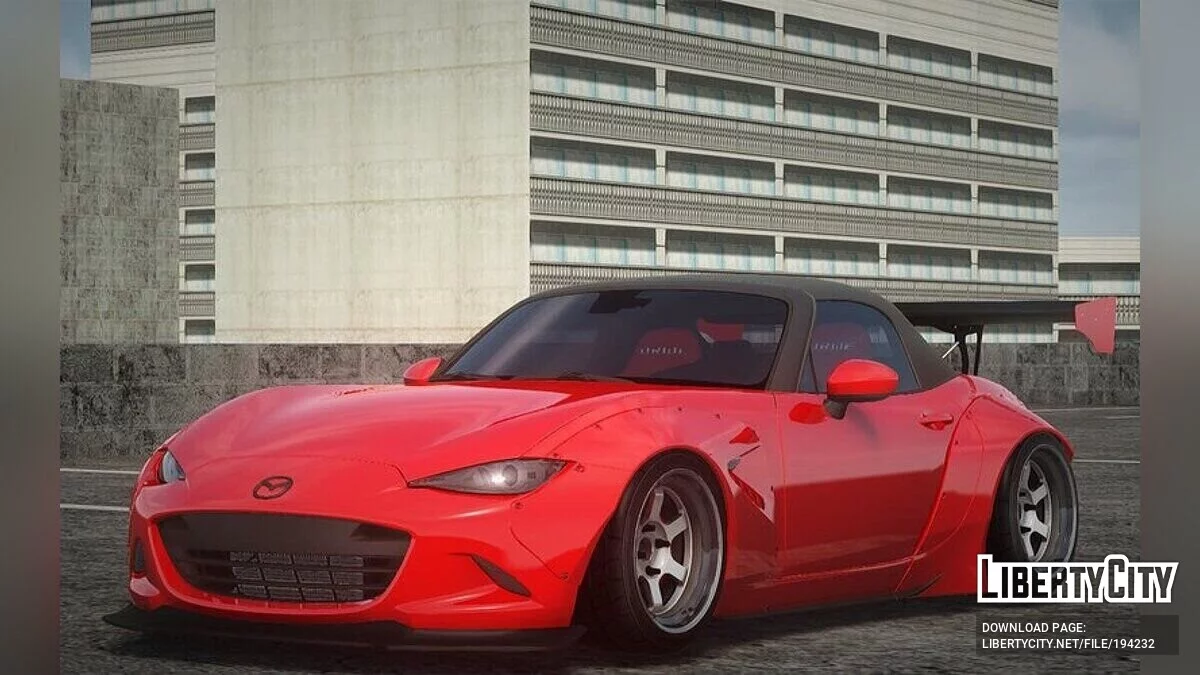 Pandem Mazda Miata MX5 / GTA San Andreas