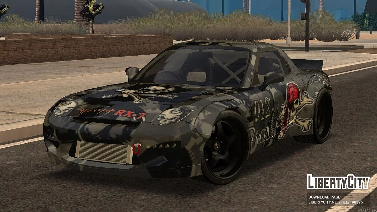 Mazda RX-7 + CCD / GTA San Andreas