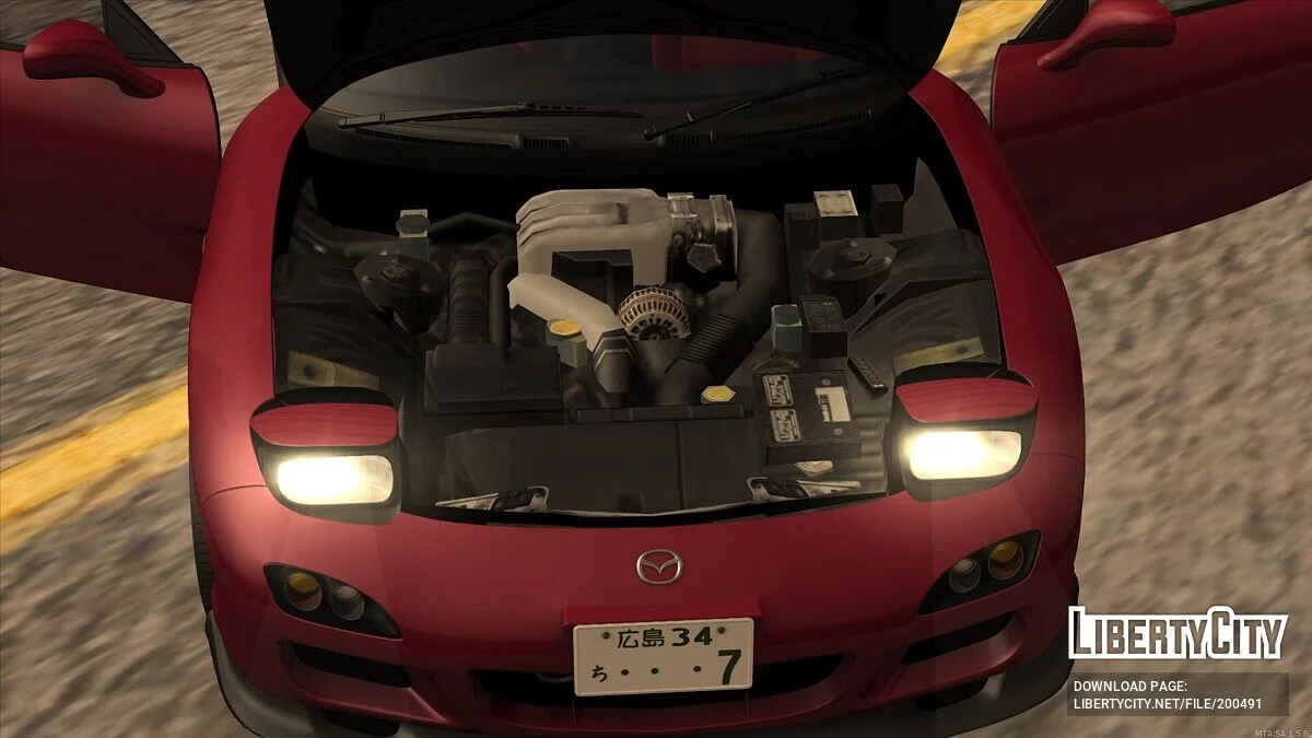 Mazda RX7 FD3S / GTA San Andreas