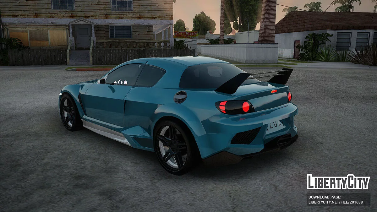 Mazda RX-8 Reventon Itasha Vocaloid Miku / GTA San Andreas