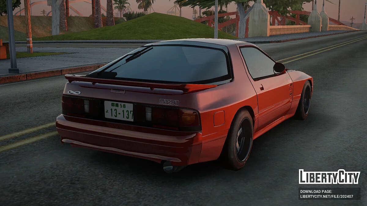 Mazda RX-7 FC3S / GTA San Andreas