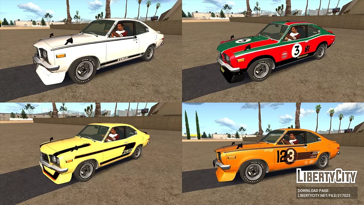 Mazda RX-3 (S124A) 1973 / GTA San Andreas