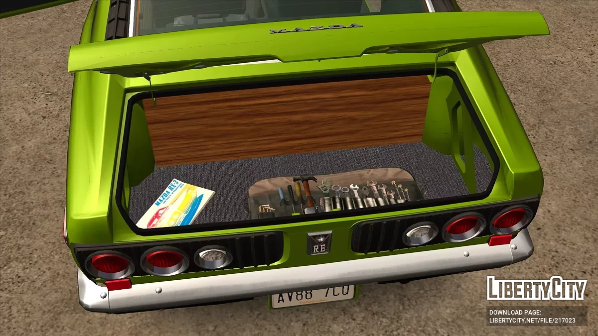 Mazda RX-3 (S124A) 1973 / GTA San Andreas
