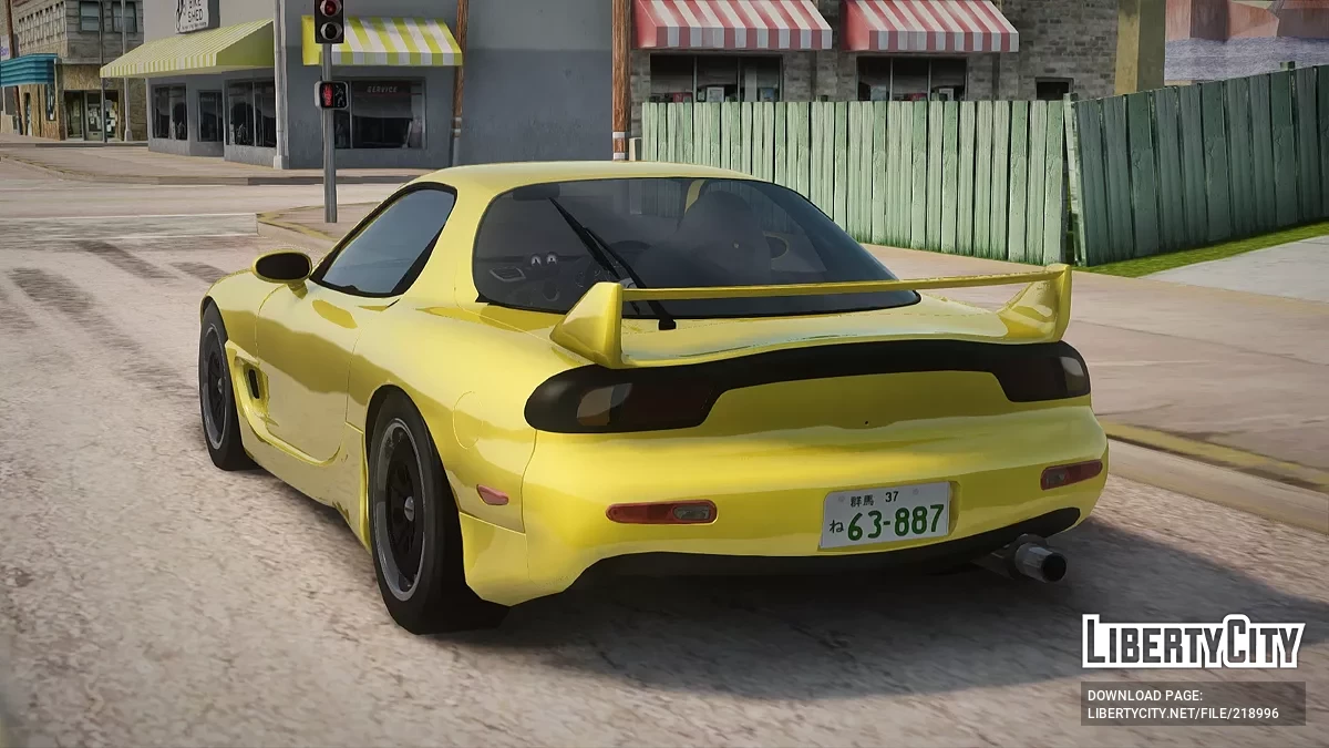 Mazda RX-7 FD3S A-Spec / جي تي إيه سان أندرياس