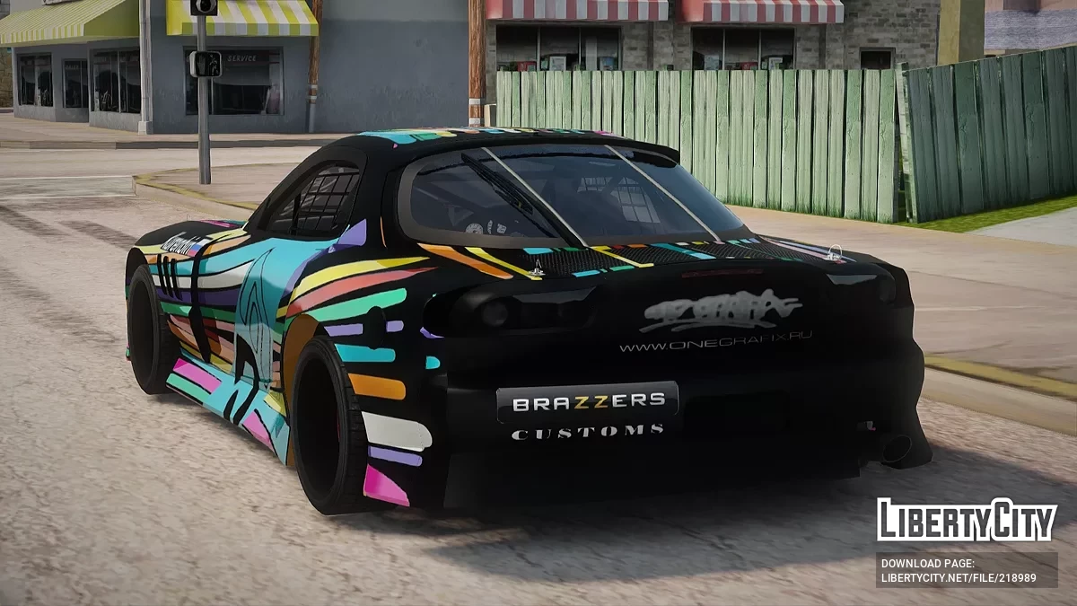 Mazda RX-7 / جي تي إيه سان أندرياس