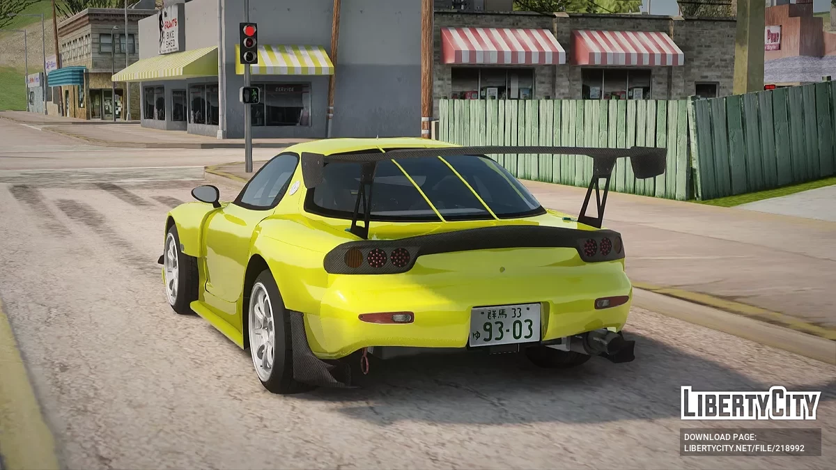 Mazda RX7 FD3S RE Amemiya Touge Style / GTA San Andreas