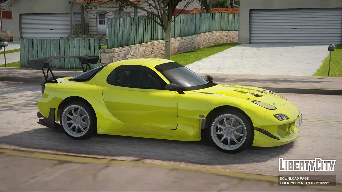 Mazda RX7 FD3S RE Amemiya Touge Style / GTA San Andreas