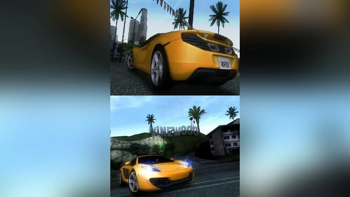 2011 McLaren MP4-12C / GTA San Andreas