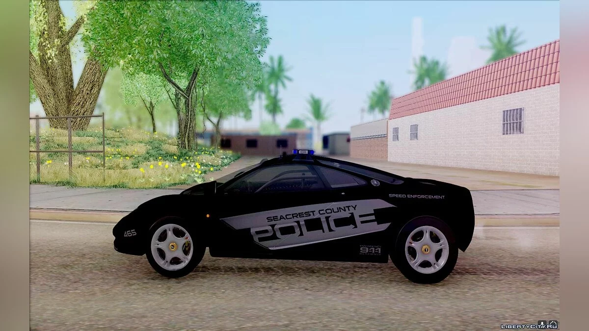 McLaren F1 Police Edition / GTA San Andreas