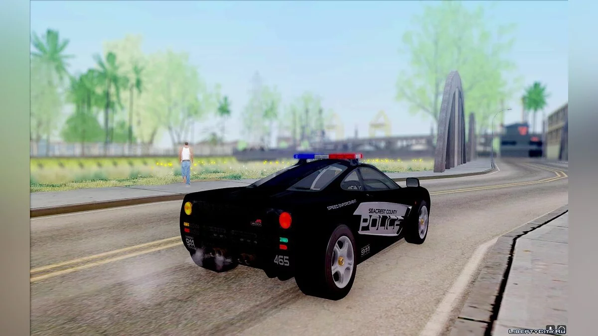 McLaren F1 Police Edition / GTA San Andreas