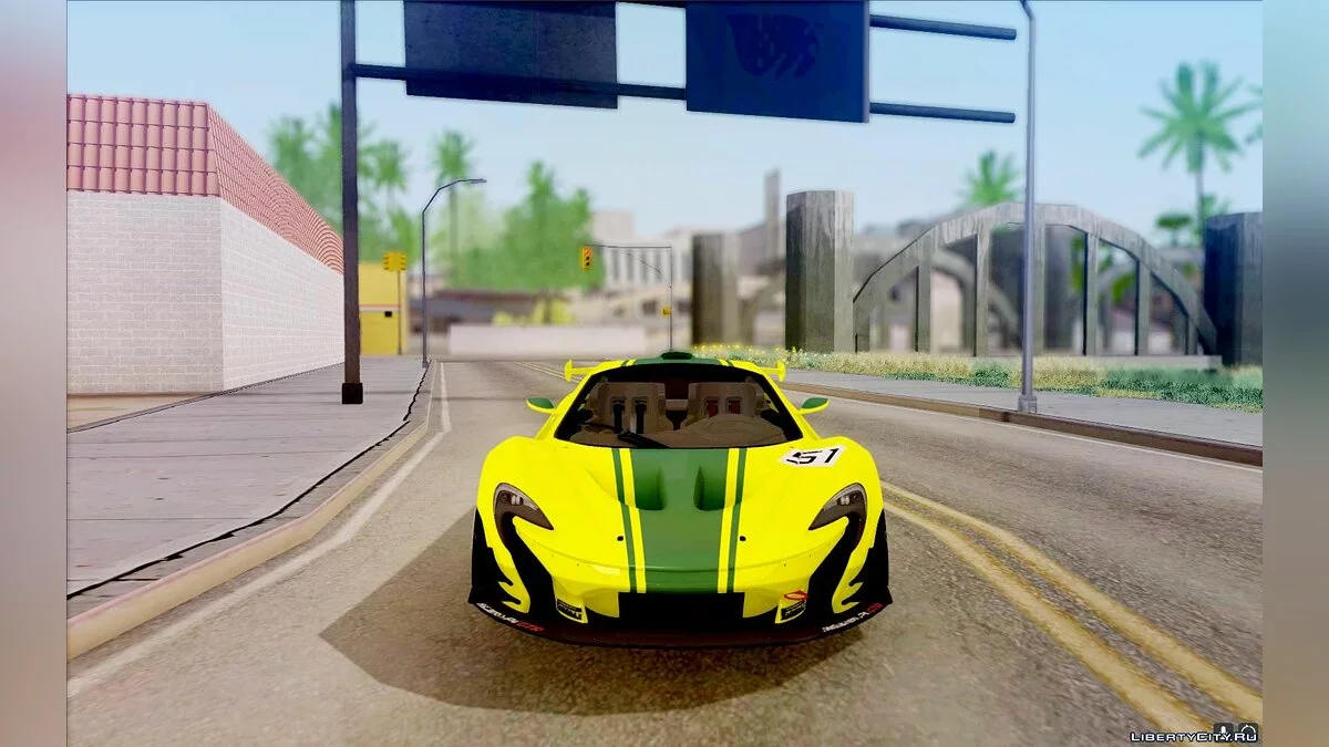 McLaren P1 GTR / GTA San Andreas