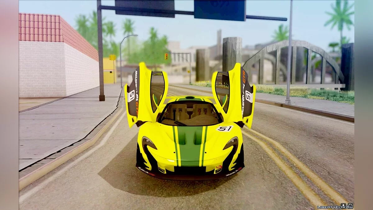McLaren P1 GTR / GTA San Andreas
