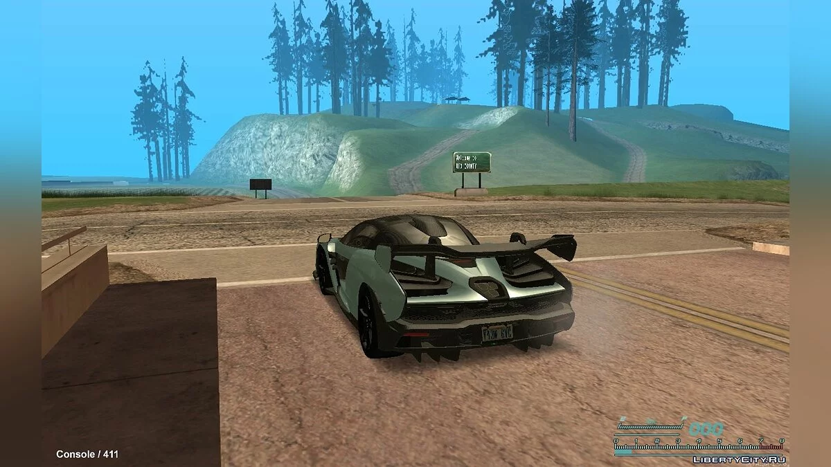 McLaren Senna 2019 / GTA San Andreas