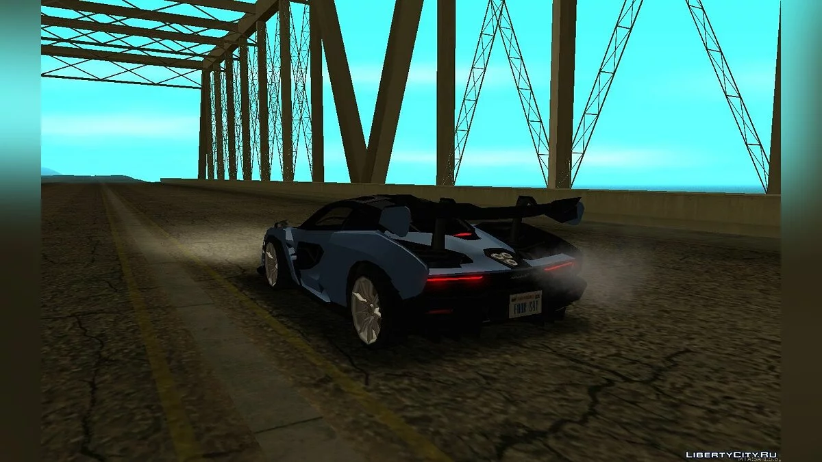 McLaren Senna 2019 [LQ] - Для слабких ПК / GTA San Andreas