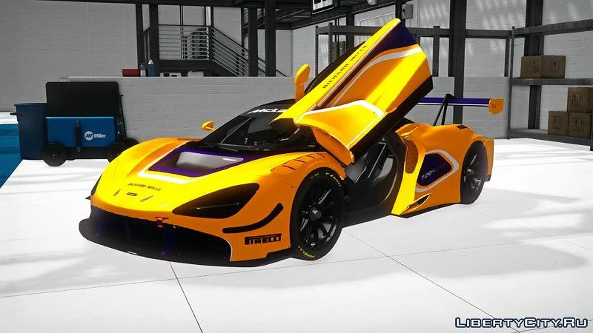 2018 McLaren 720S GT3 / GTA San Andreas