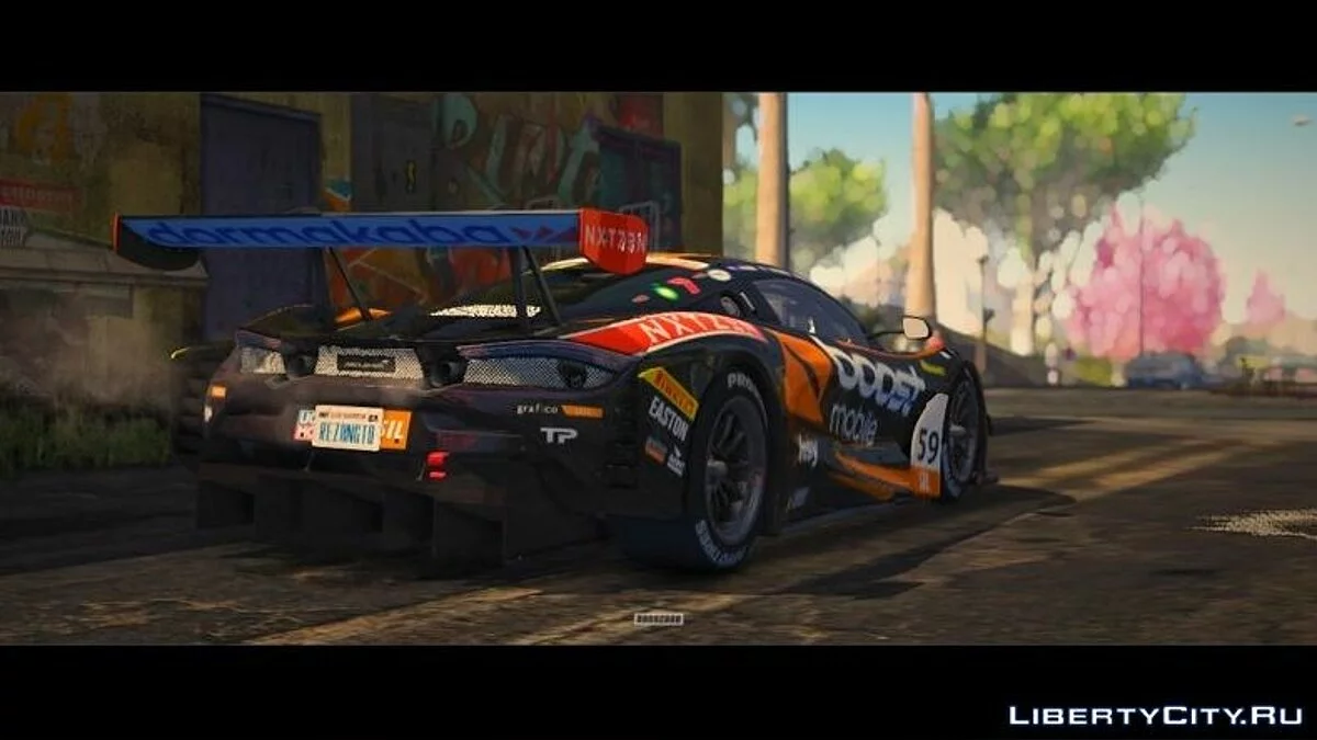 2019 McLaren 720S GT3 [RHA] / GTA San Andreas