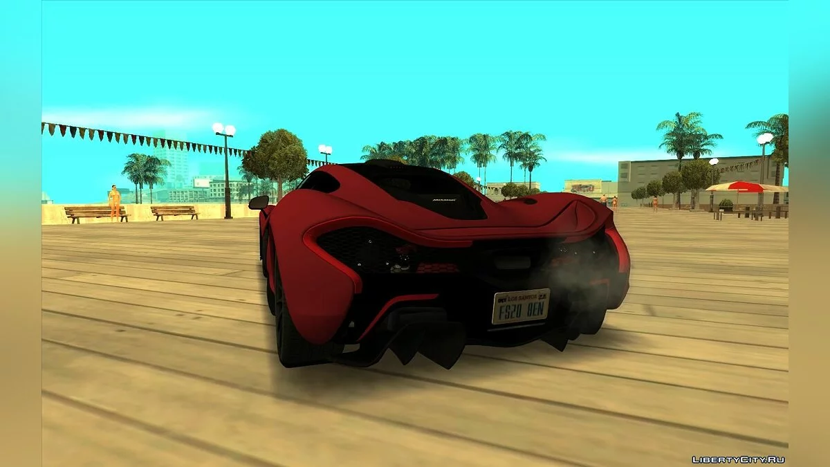 McLaren P1 [RHA] / GTA San Andreas