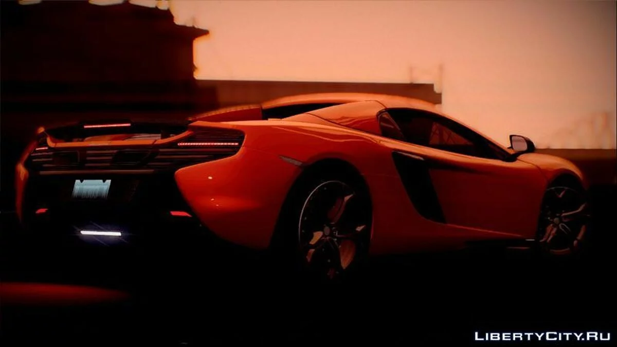 2014 Mclaren 650S Spyder / GTA San Andreas