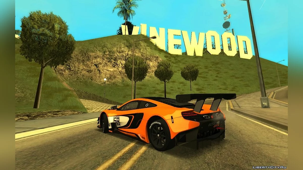 2015 McLaren 650S GT3 / GTA San Andreas