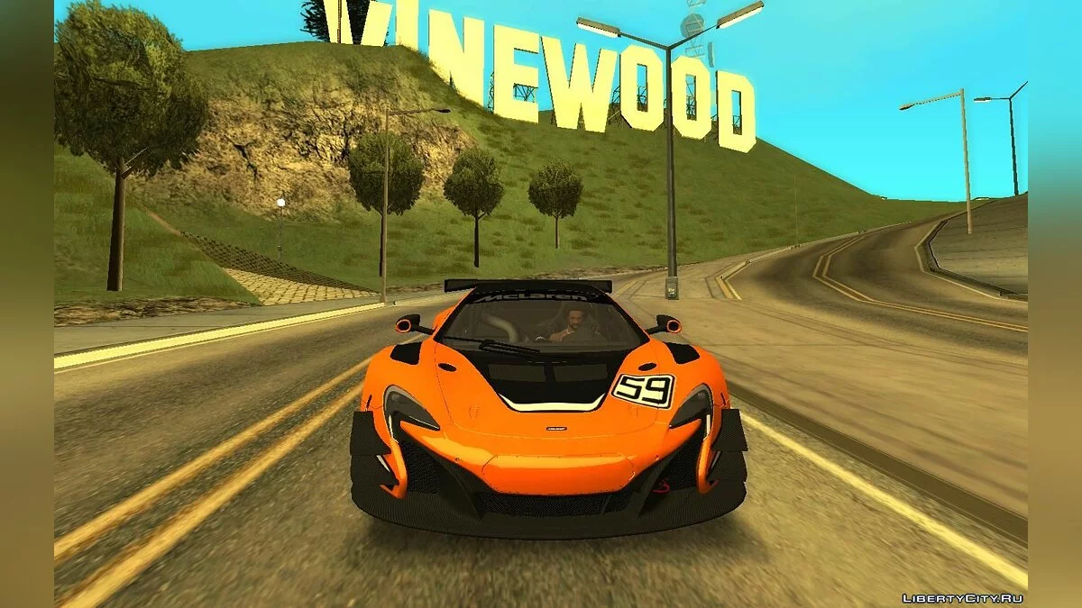 2015 McLaren 650S GT3 / GTA San Andreas