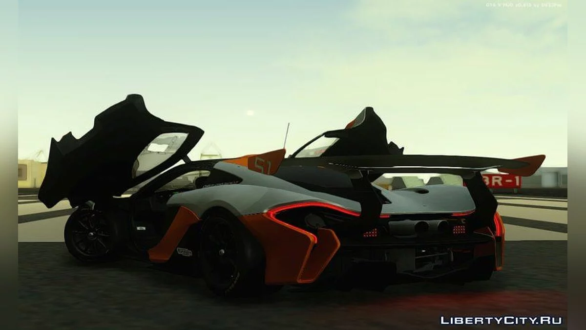 2015 McLaren P1 GTR / GTA San Andreas