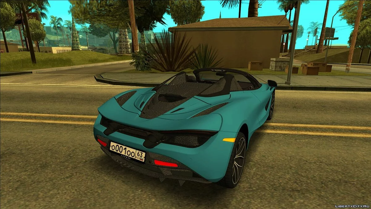 McLaren 720S Spider 2019 / GTA San Andreas