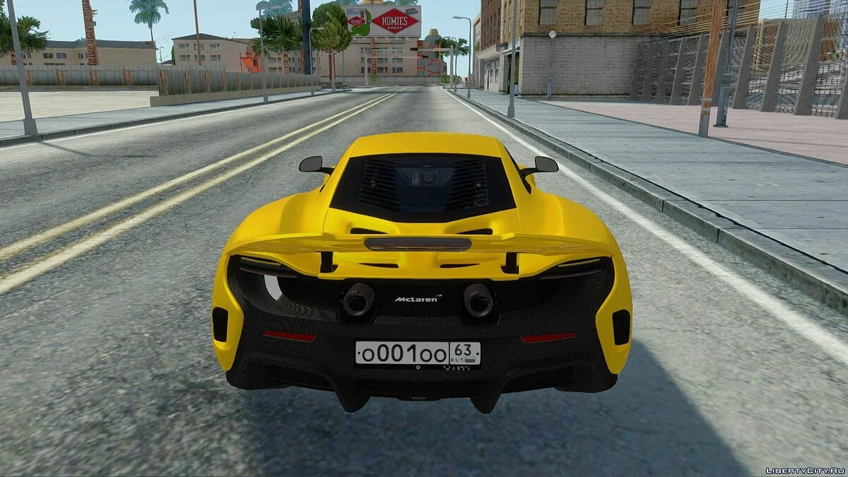 Mclaren 675LT / GTA San Andreas