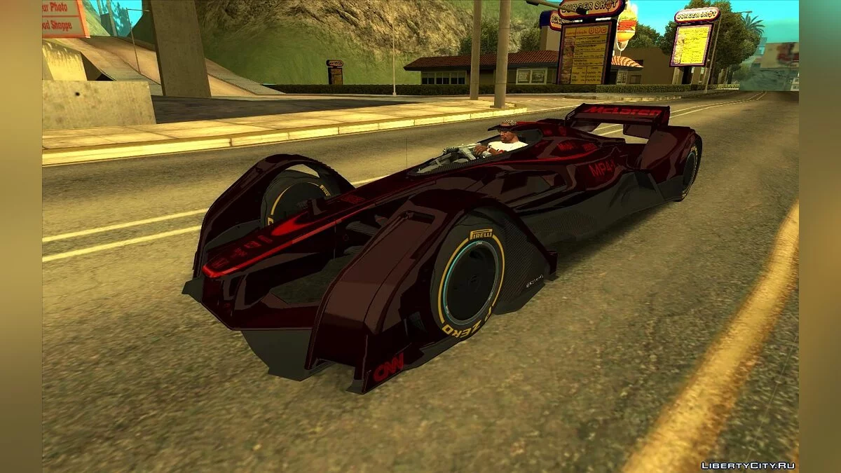 McLaren MP4-X V2 / GTA San Andreas